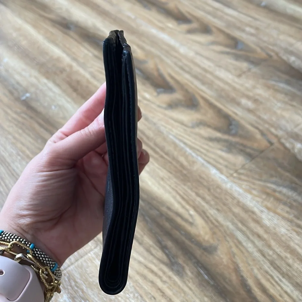 Vintage Schedoni Made In Italy Bi-fold Leather Wallet